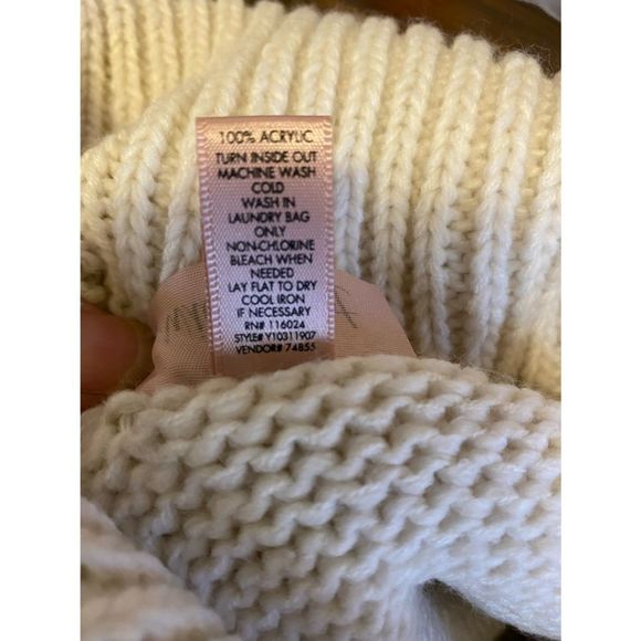 Vintage Willow Root Cropped Cowl Neck Sweater - Picture 11 of 11